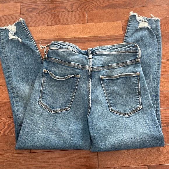 universal thread high rise skinny crop jeans size 4 / 27 - Picture 3 of 8